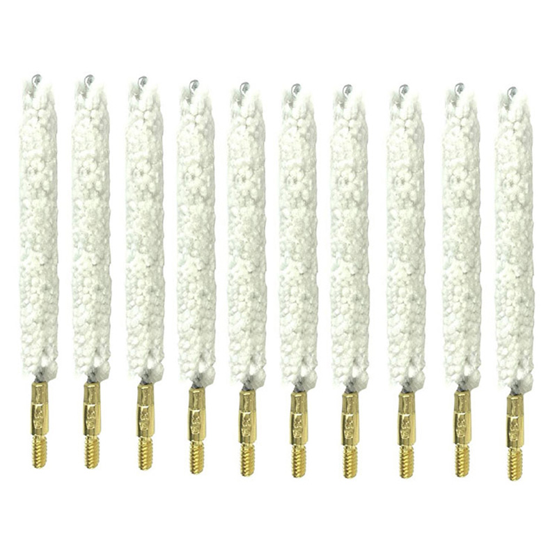 ไม้ถูพื้นทำความสะอาดปืนสายฝ้ายสำหรับทำความสะอาดเจาะ