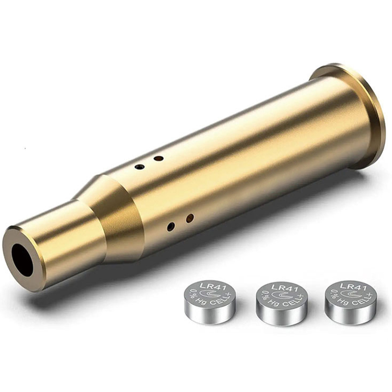 Feyachi Bore Sight 7.62x54R Red Laser Bore Sighter พร้อมแบตเตอรี่ 3 ชุด