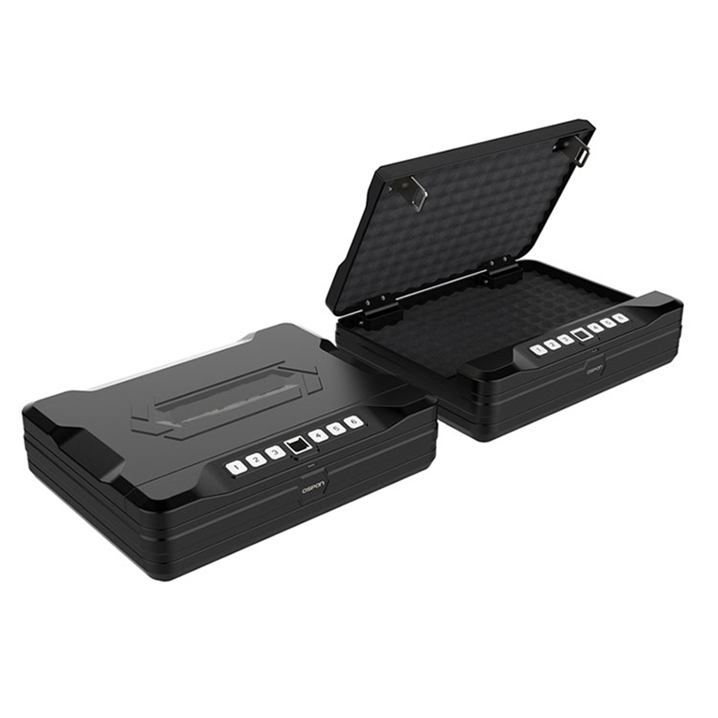 รหัสผ่านลายนิ้วมือ Smart Mini Gun Safe 8711 Toughguy