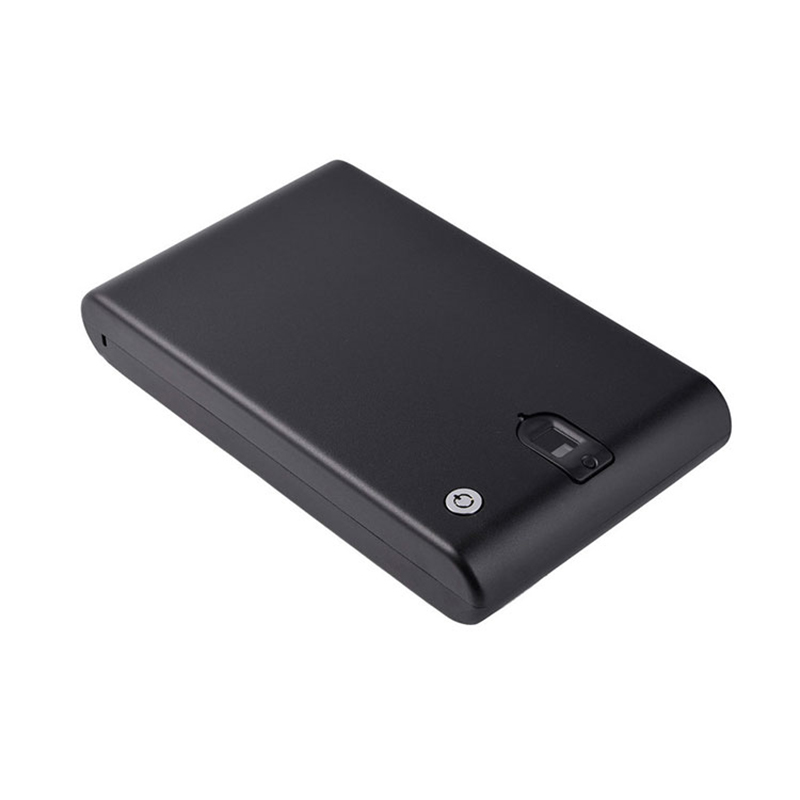 ลายนิ้วมือ Smart Safe Gun Safe ซึ่งสามารถจัดเก็บปืนได้ 2 กระบอก-8709