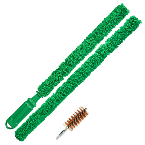 ต้องการการทำความสะอาดปืนลูกซองไฟเบอร์แบบ Flocking (สังเคราะห์) พร้อมด้ามจับที่สะดวกสบาย 12/16Ga หรือ 20Ga แพ็ค 2 ชิ้น ความยาวใช้งาน 930 มม.