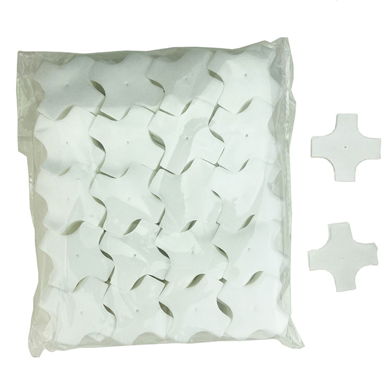 แพทช์ทำความสะอาดปืนรูปดาววัสดุสังเคราะห์ที่มีความยืดหยุ่น