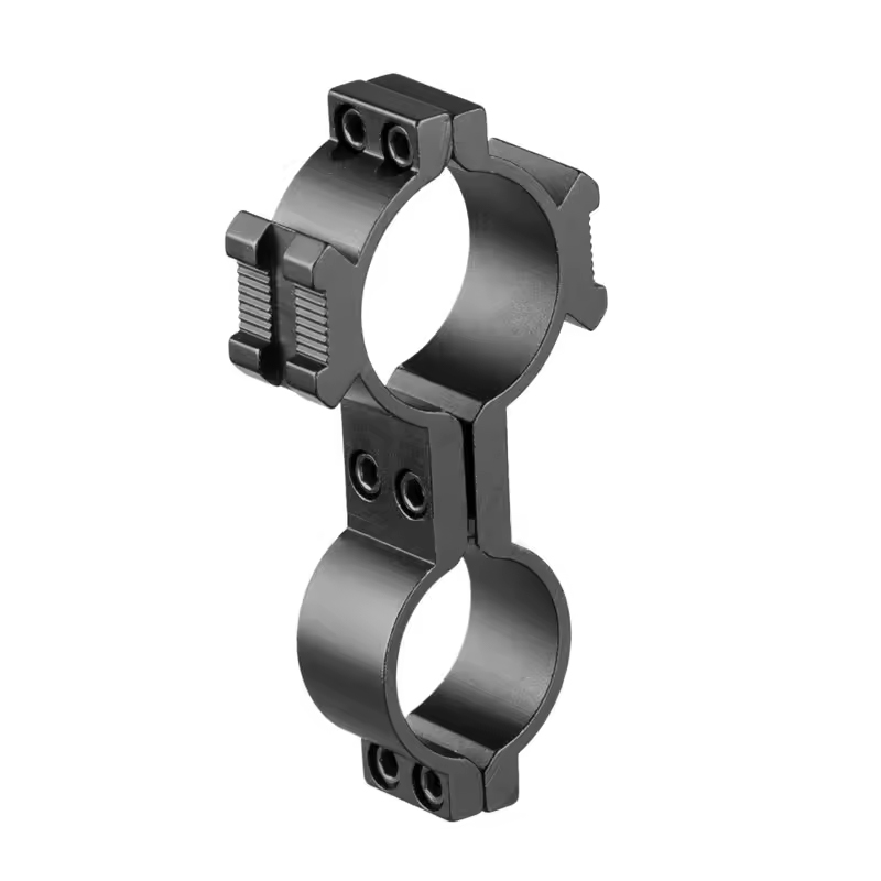 ยุทธวิธี Universal Dual Ring สำหรับไฟฉายพร้อมฐานด้านข้าง