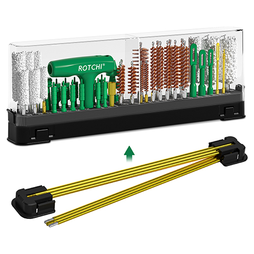 อุปกรณ์เสริมชุดทำความสะอาดปืนสากล อุปกรณ์สากลระดับมืออาชีพสำหรับชุดทำความสะอาดปืนทั้งหมด