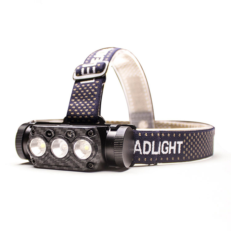 ไฟหน้า LED ฉุกเฉินกลางแจ้งแบบชาร์จไฟ USB