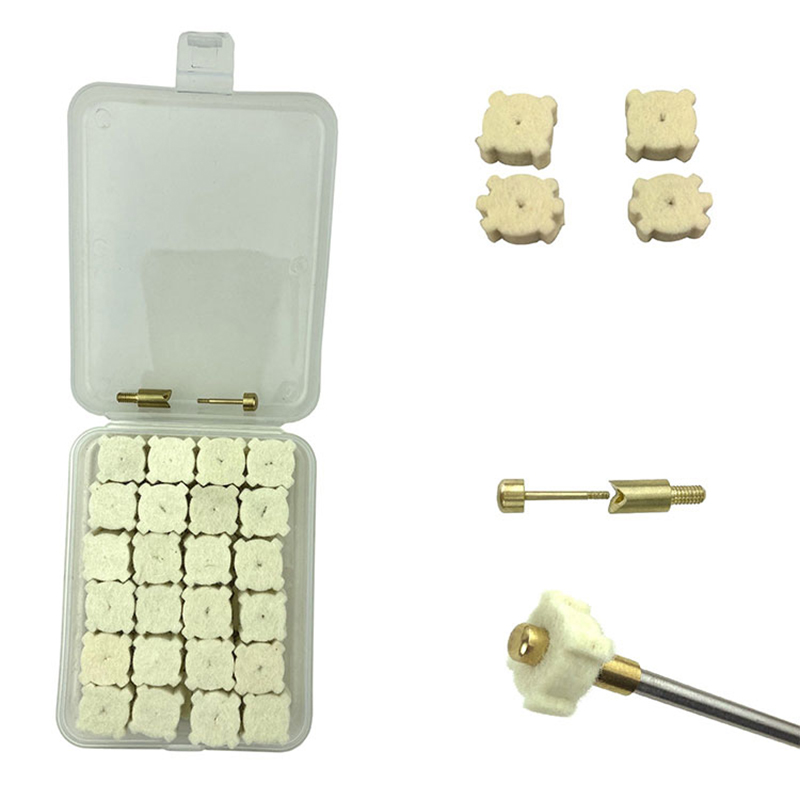 ขนสัตว์ดาวสำหรับทำความสะอาดห้องปืน Opp พลาสติกกรณีแพ็ค